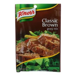 Knorr Gravy Mix - Classic Brown - 1.2 oz - Case of 12